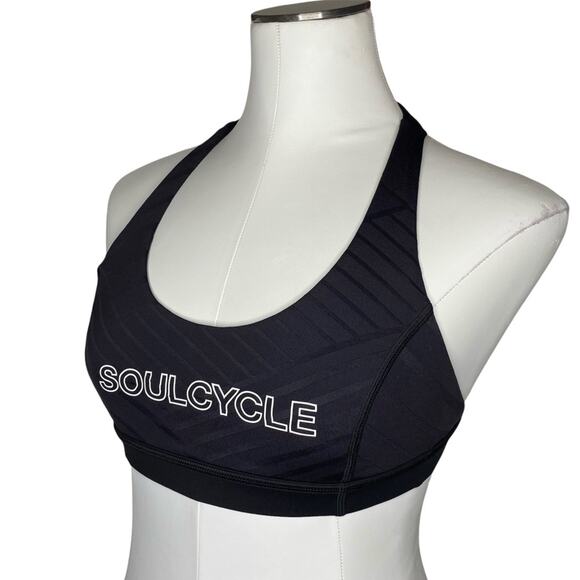 Lululemon SoulCycle Hot Like Agni Bra in Black size 6 - Picture 4 of 13